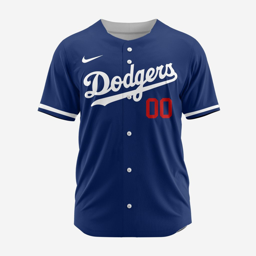 Mlb Los Angeles Dodgers Personalized Alternate Baseball Jersey