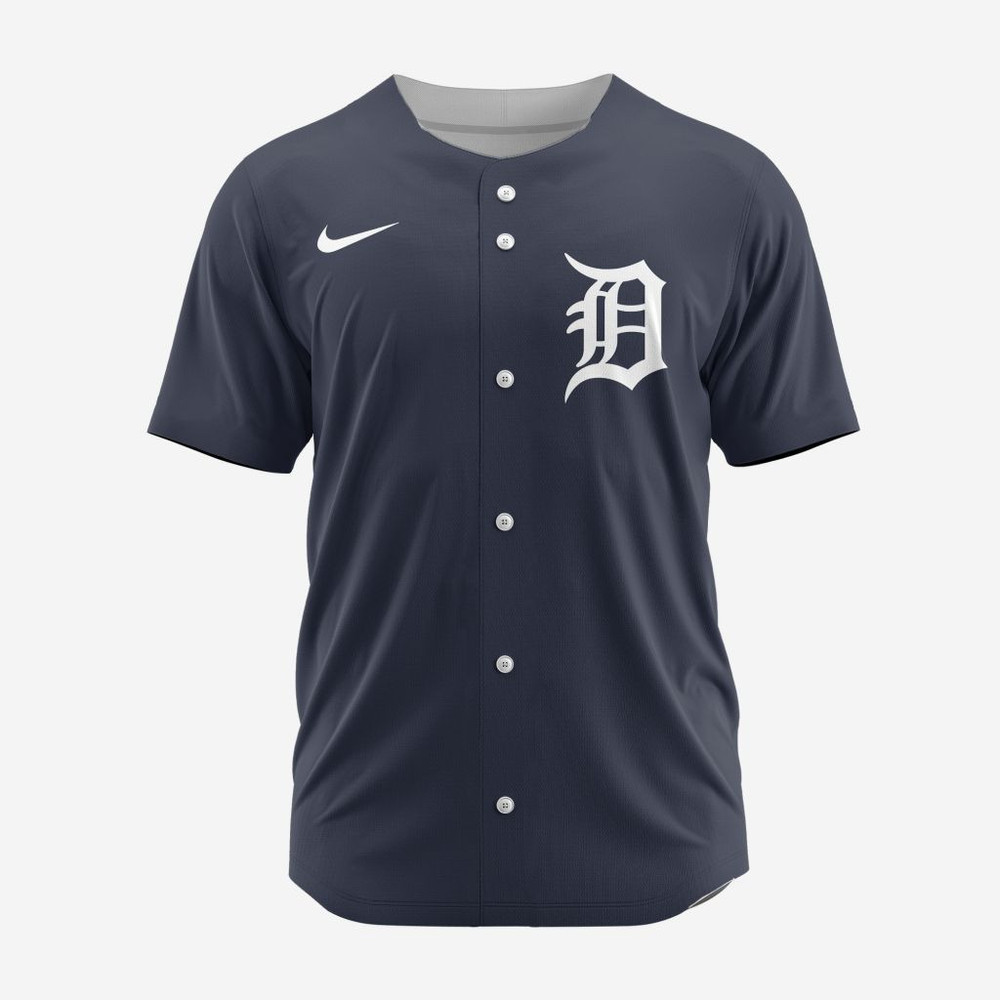 Mlb Detroit Tigers Personalized Alternate Baseball Jersey