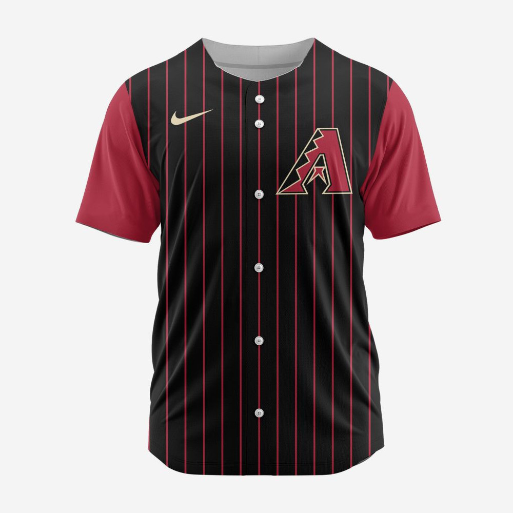 Mlb Arizona Diamondbacks Personalized Reverse Retro Concept Design Baseball Jersey