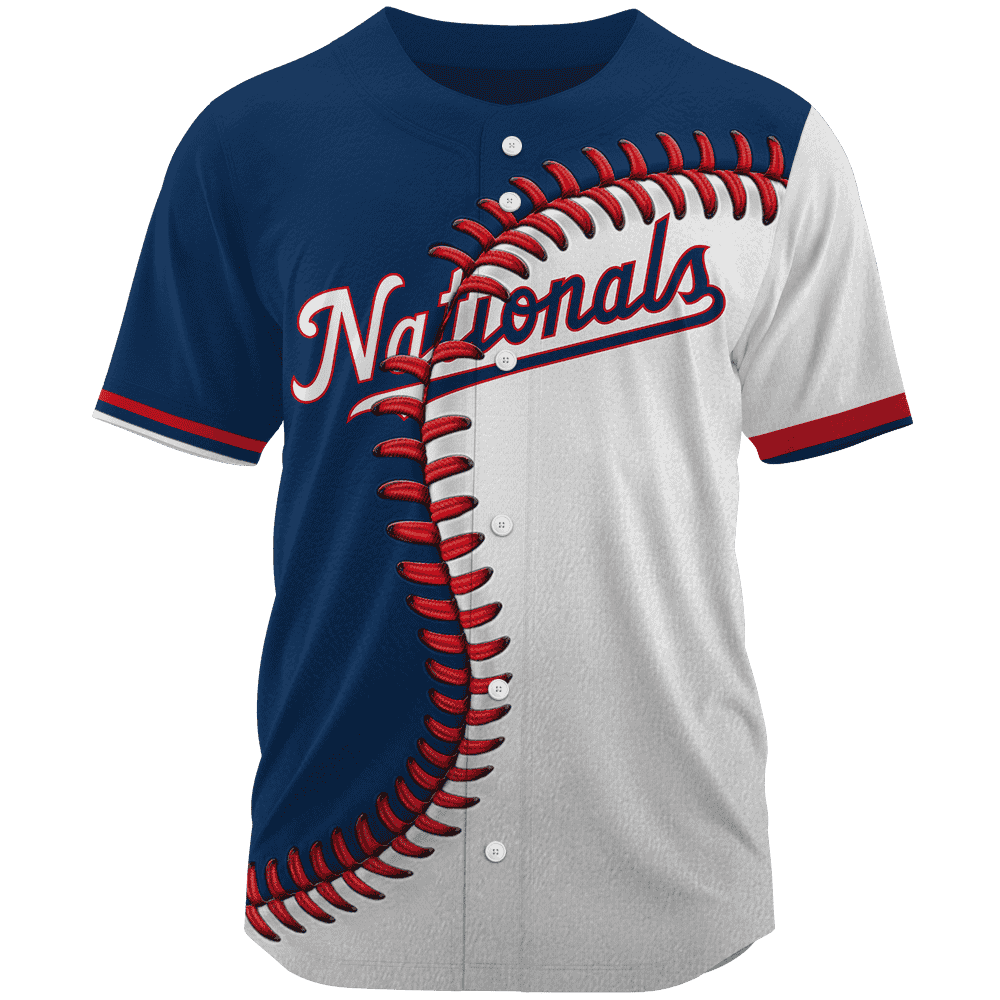 Washington Nationals Mix Jerseys Mlb Personalized