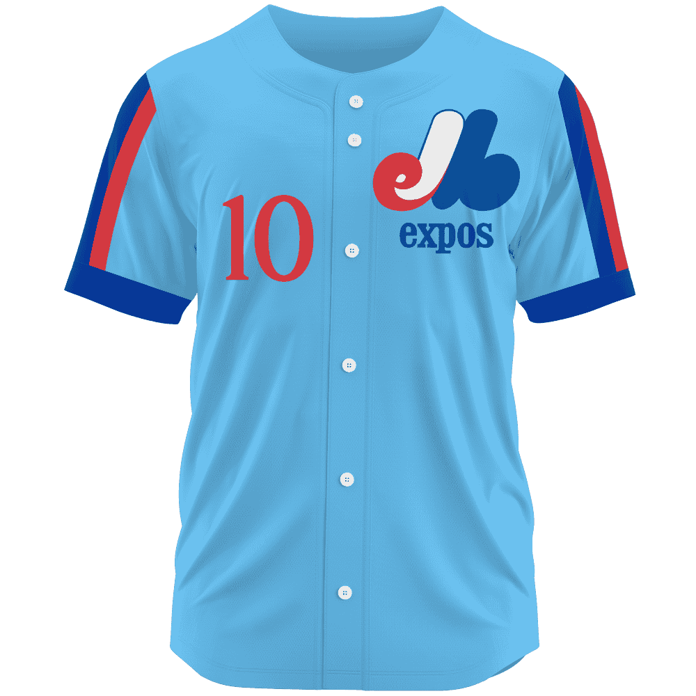 Washington Nationals 1980 1991 Mlb Retro Jerseys