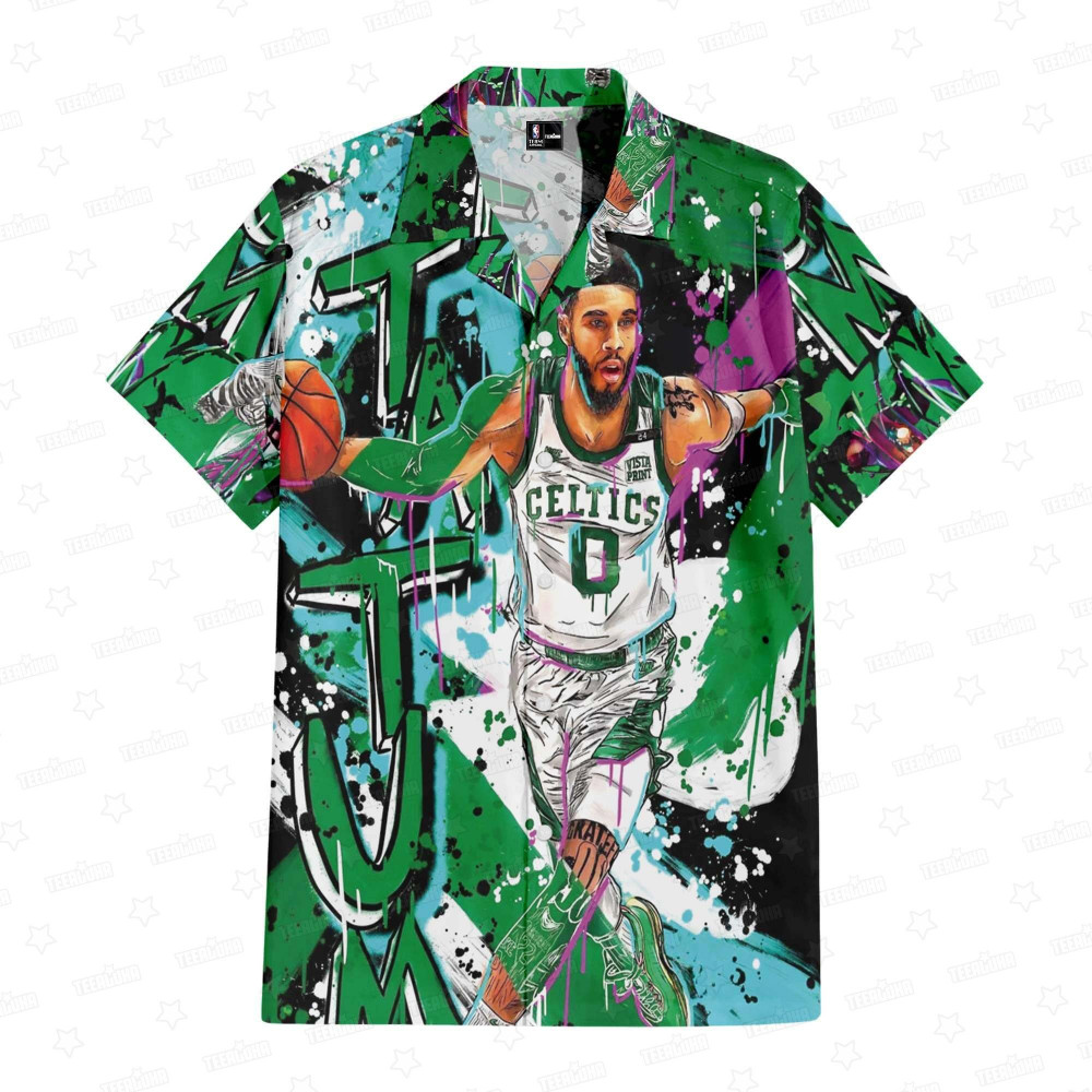 Boston Celtics Jason Tatum Hawaiian Shirt