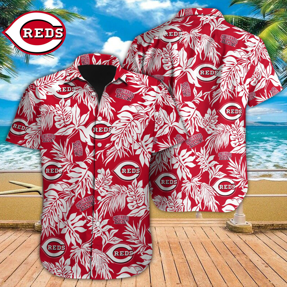 Cincinnati Reds Mlb-Hawaiian Shirt M-39046