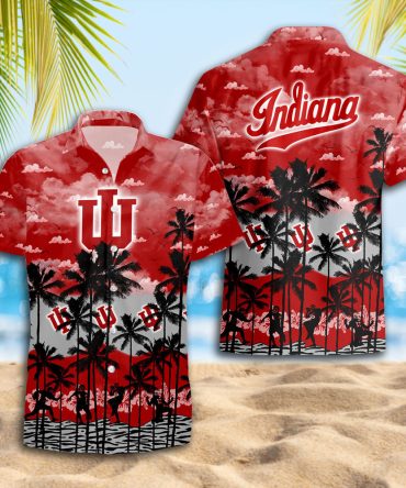 Indiana Hoosiers Hawaiian Shirt Trending Summer. Gift For Fan S88912