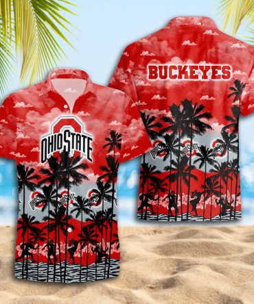 Ohio State Buckeyes Hawaiian Shirt Trending Summer. Gift For Fan S88912