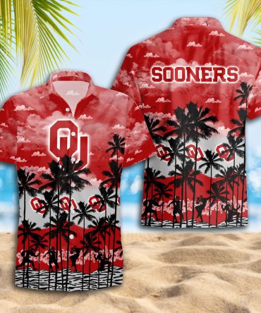 Oklahoma Sooners Hawaiian Shirt Trending Summer. Gift For Fan S88912