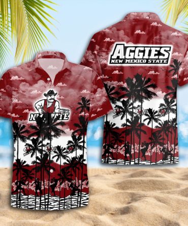 New Mexico State Aggies Hawaiian Shirt Trending Summer. Gift For Fan S88912