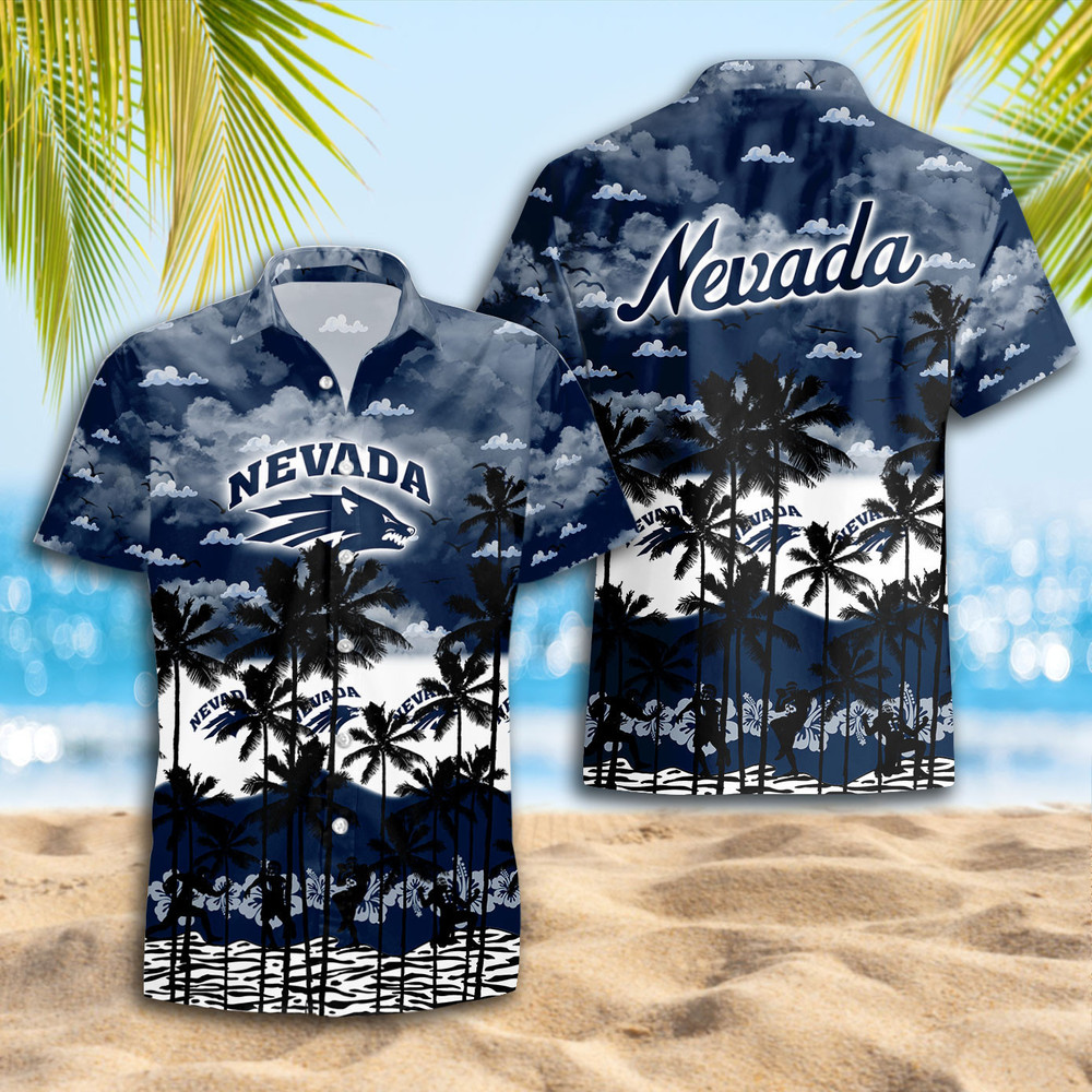 Nevada Wolf Pack Hawaiian Shirt Trending Summer. Gift For Fan S88912