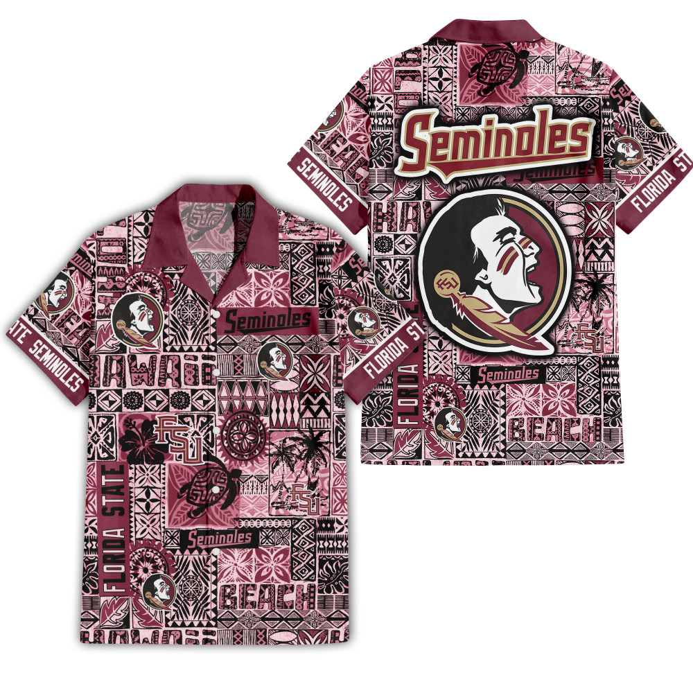 Florida State Seminoles Hawaiian Shirt Sets 1