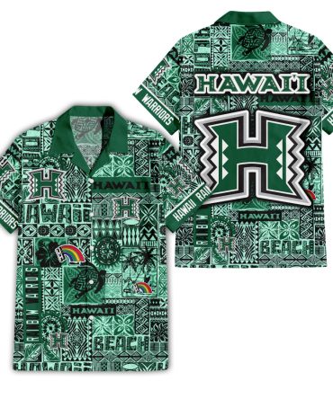 Hawaii Rainbow Warriors Hawaiian Shirt 1