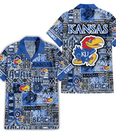 Kansas Jayhawks Hawaiian Shirt Sets 1