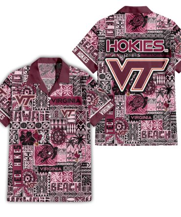 Virginia Tech Hokies Hawaiian Shirt 1
