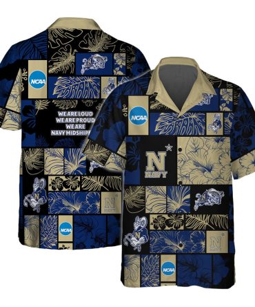 Navy Midshipmen Hawaii Shirt Set