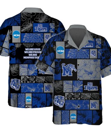 Memphis Tigers Hawaii Shirt Set
