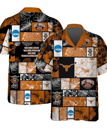 Texas Longhorns Hawaii Shirt Set