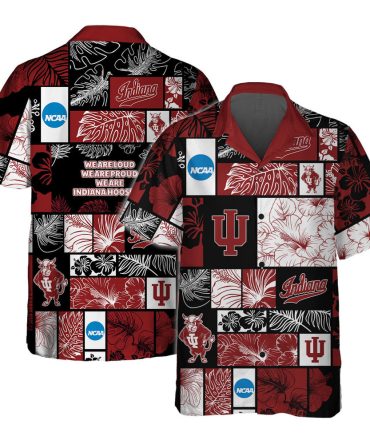 Indiana Hoosiers Hawaii Shirt Set