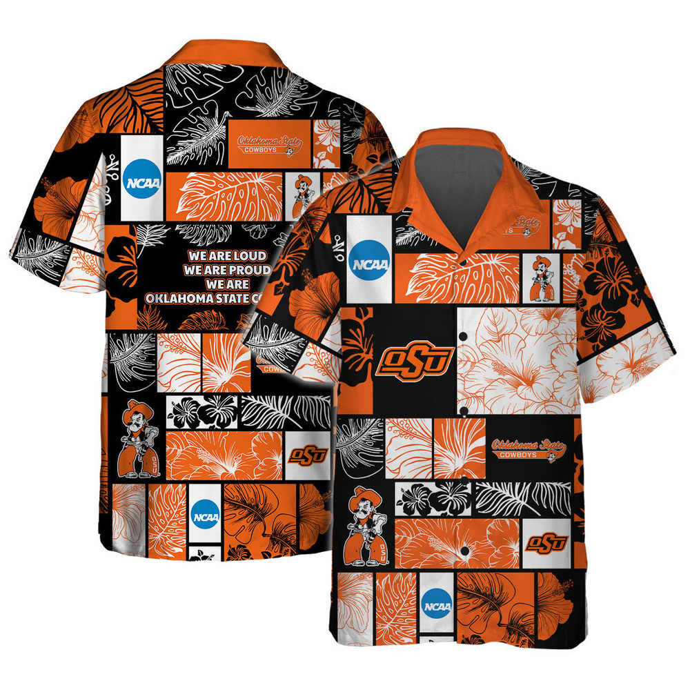 Oklahoma State Cowboys Hawaii Shirt Set