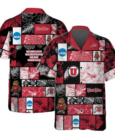 Utah Utes Hawaii Shirt Set