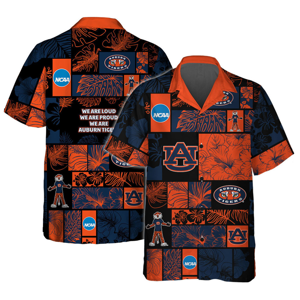 Auburn Tigers Hawaii Shirt Full Set