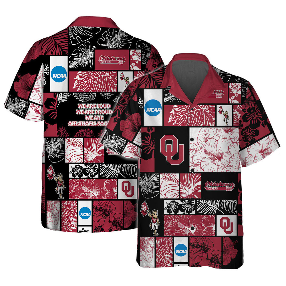 Oklahoma Sooners Hawaii Shirt Set