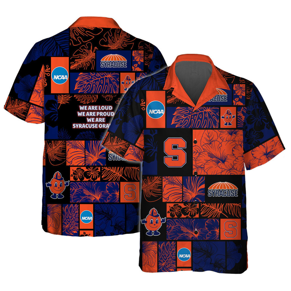 Syracuse Orange Hawaii Shirt Set