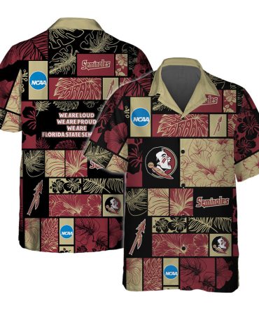Florida State Seminoles Hawaii Shirt Set