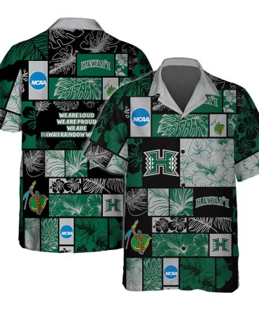 Hawaii Rainbow Warriors Hawaii Shirt Set