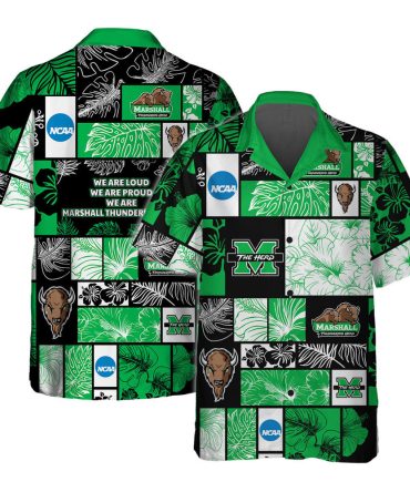 Marshall Thundering Herd Hawaii Shirt Set