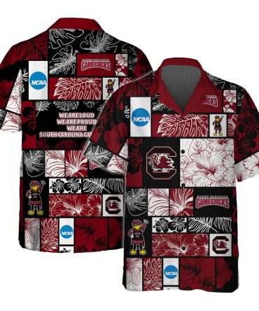 South Carolina Gamecocks Hawaii Shirt Set