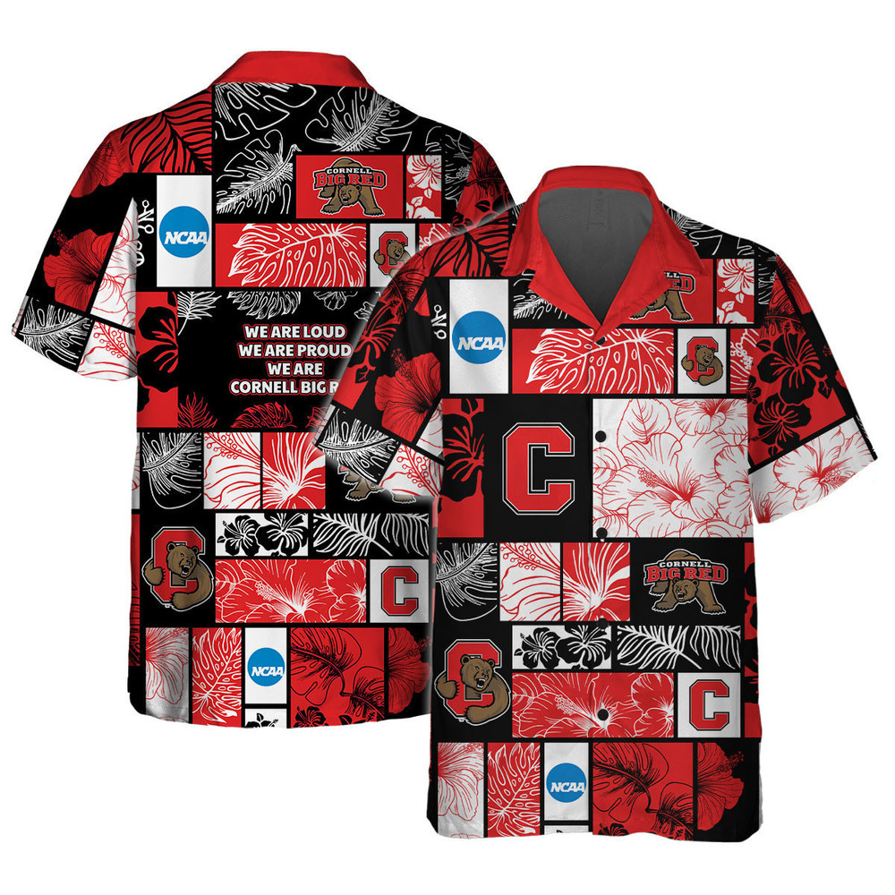 Cornell Big Red Hawaii Shirt Set