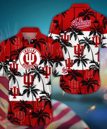 Indiana Hoosiers Aloha Shirt Trending Summer. Gift For Fan H50604