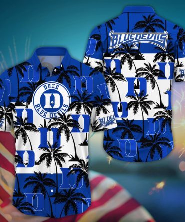 Duke Blue Devils Aloha Shirt Trending Summer. Gift For Fan H50604