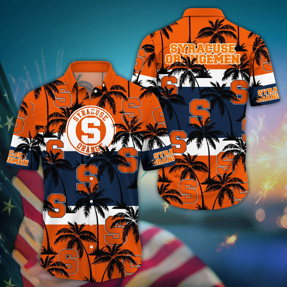 Syracuse Orange Aloha Shirt Trending Summer. Gift For Fan H50604