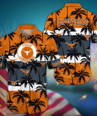 Texas Longhorns Aloha Shirt Trending Summer. Gift For Fan H50604