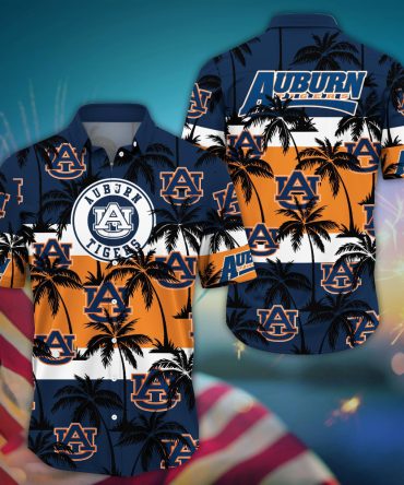 Auburn Tigers Aloha Shirt Trending Summer. Gift For Fan H50604