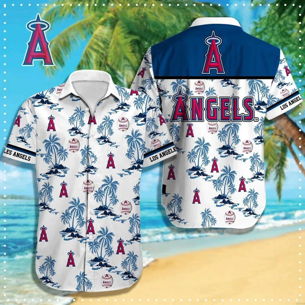 Los Angeles Angels Mlb Hawaiian Shirt C1
