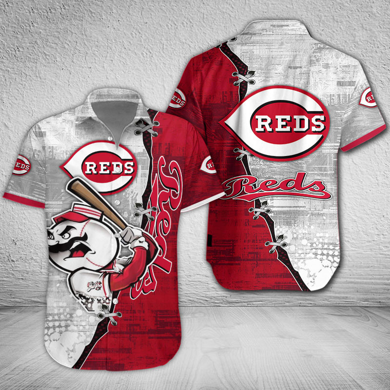 Cincinnati Reds Hawaiian Shirt 4