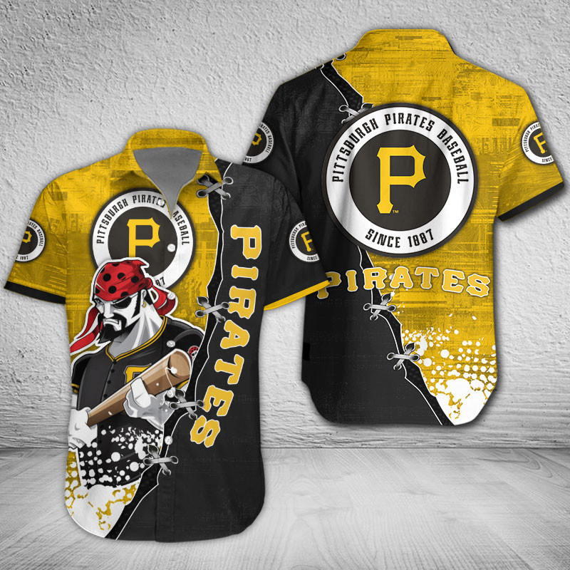 Pittsburgh Pirates Hawaiian Shirt 4