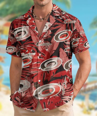 Carolina Hurricanes , Hawaiian Shirt Retro logo Revolution” Nhl 2024