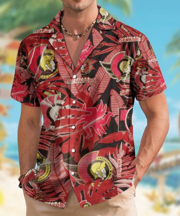 Ottawa Senators , Hawaiian Shirt Retro logo Revolution” Nhl 2024