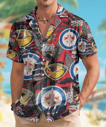 Winnipeg Jets , Hawaiian Shirt Retro logo Revolution” Nhl 2024