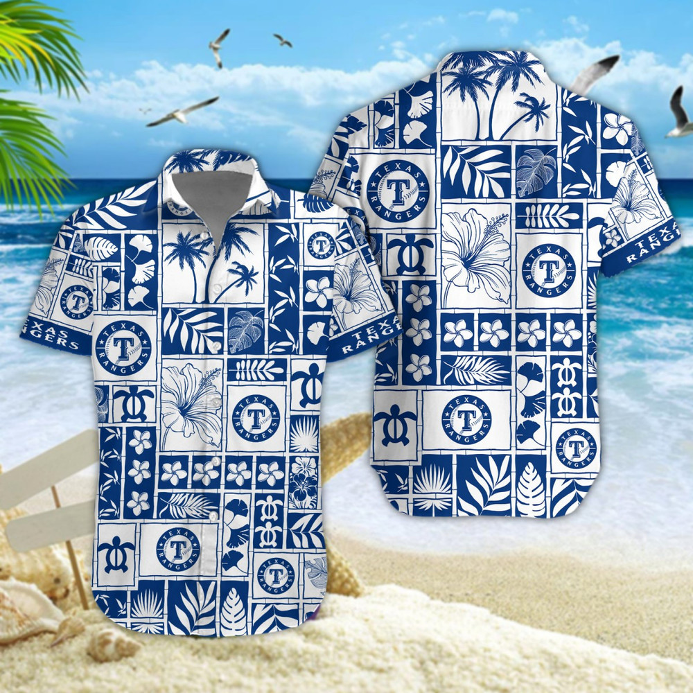 Texas Rangers Hawaiian Shirt 3