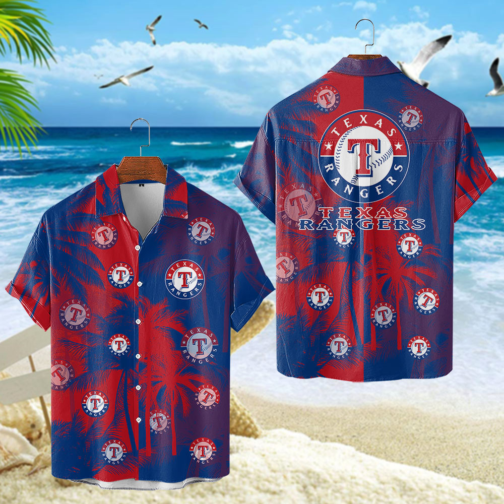 Texas Rangers Mlb Hawaiian Shirt 5