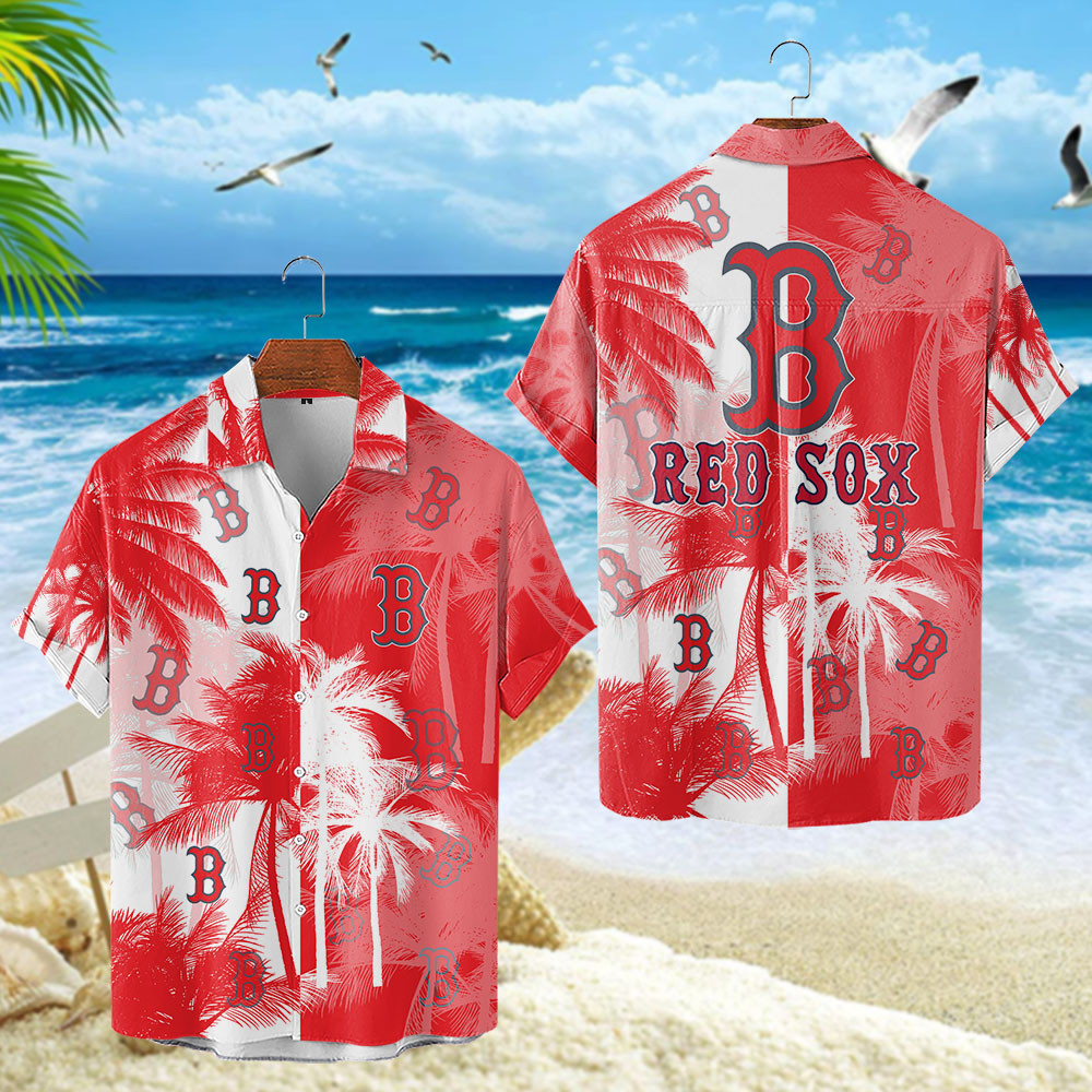 Boston Red Sox Mlb Hawaiian Shirt 5