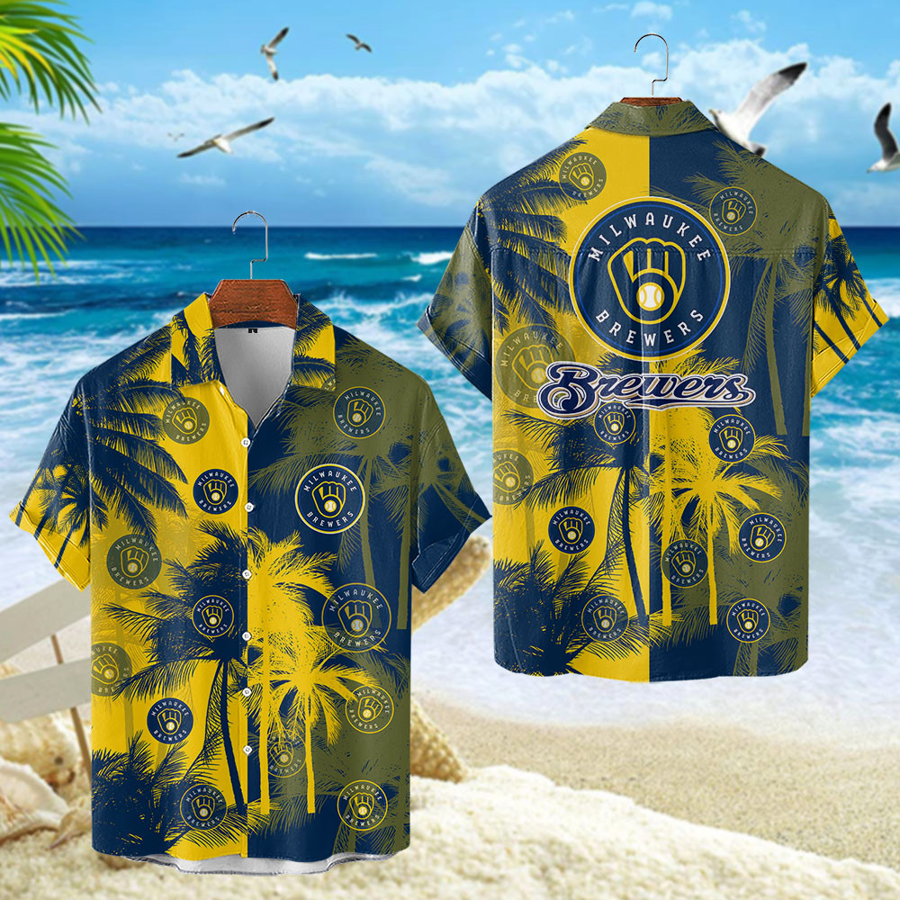 Milwaukee Brewers Mlb Hawaiian Shirt 5