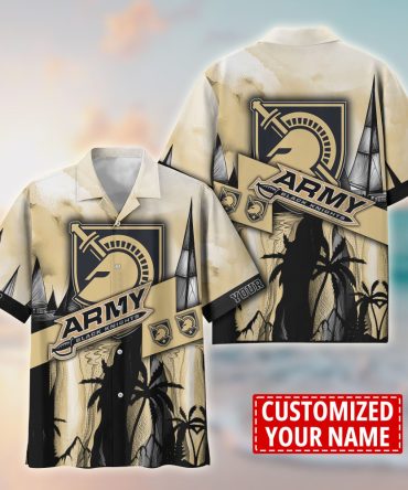 Army Black Knights Aloha Shirt Trending Summer. Custom Summer Football Shirts T58603