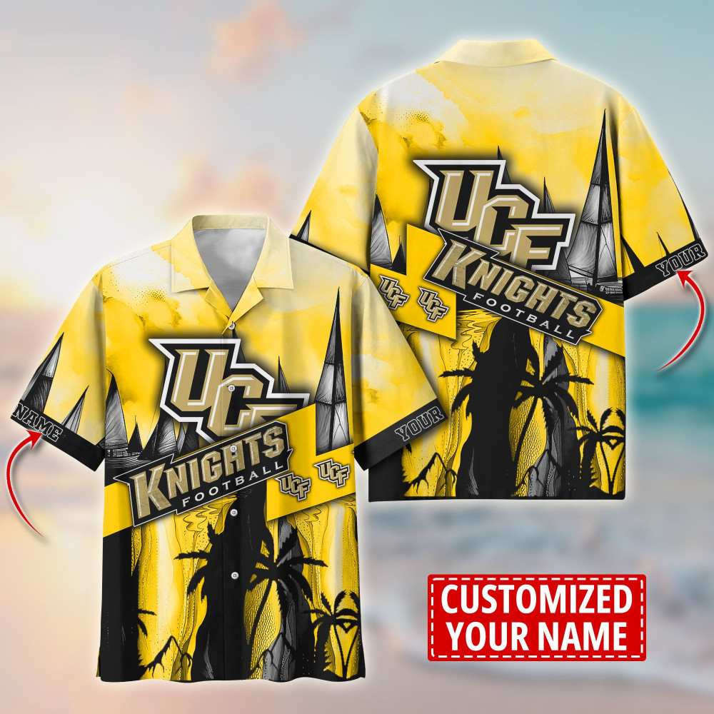 Ucf Knights Aloha Shirt Trending Summer. Custom Summer Football Shirts T58603