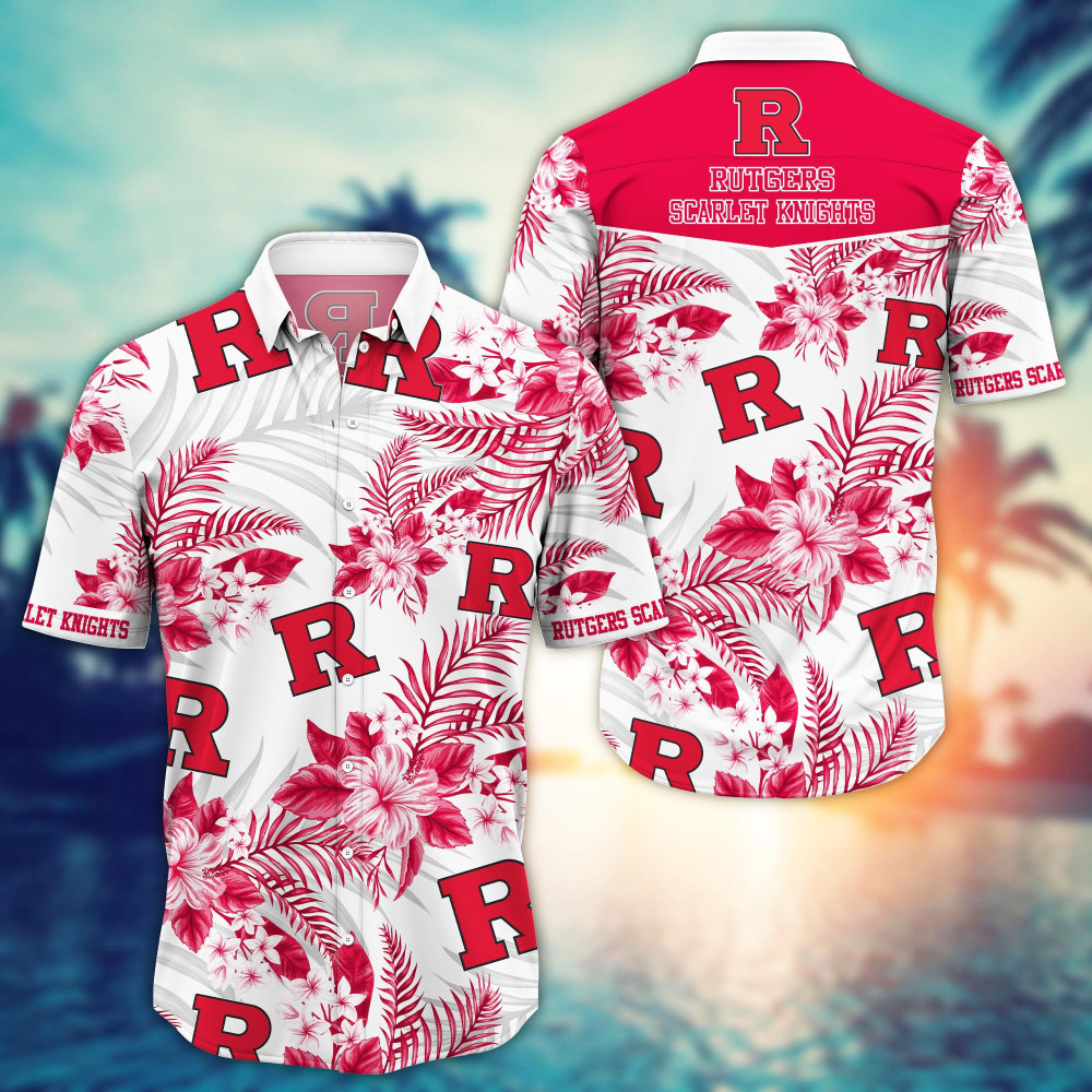 Rutgers Scarlet Knights - Trending Aloha Shirt New Arrivals Fbs Style 6