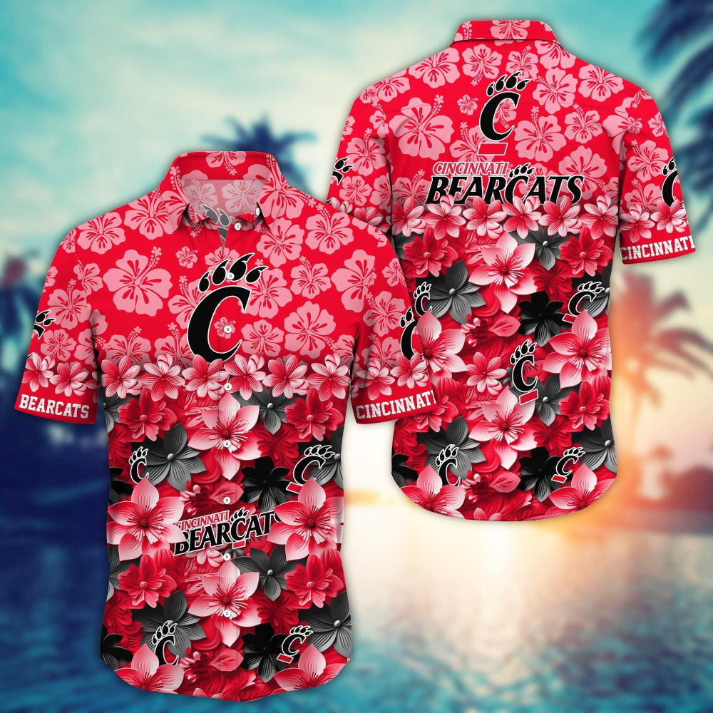Cincinnati Bearcats 3 Hawaiian Shirt Trending Summer. Gift For Fan Fbs Style 4