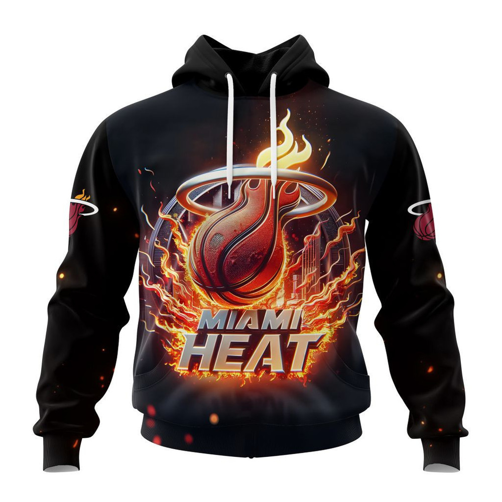 Miami Heat Special Realistic Team Logo Design